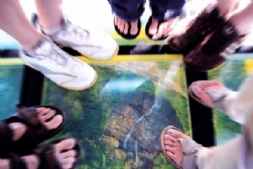 Skyway see through floor